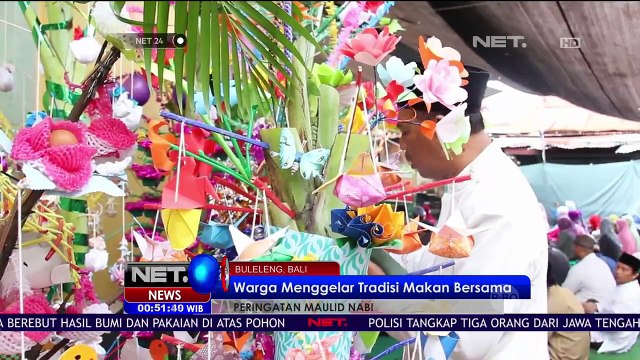 Sejumlah Warga di Setiap Daerah Gelar Tradisi Peringati Maulid Nabi - NET24