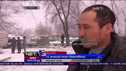 Tragedi Pesawat Kargo Turki yang Jatuh Tewaskan 37 Orang - NET 5