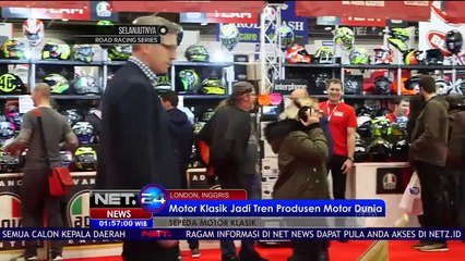 UK Motorcycle Show, Desain Klasik Jadi Tren - NET24