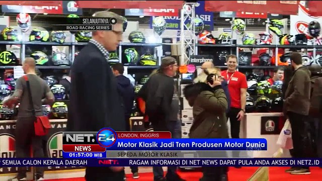 UK Motorcycle Show, Desain Klasik Jadi Tren - NET24