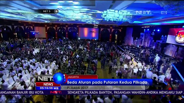 Aturan dari KPU untuk Pilkada DKI Putaran Kedua - NET5
