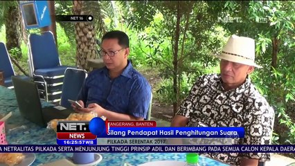 Saling Klaim Kemenangan di Pilkada Banten - NET16