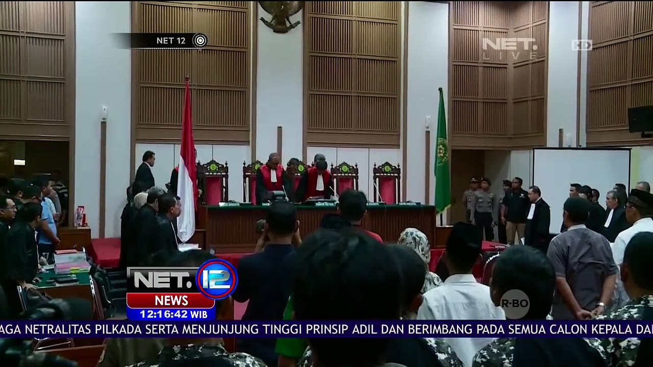 Saksi Ahli: Ahok Terindikasi Menista Agama - NET12