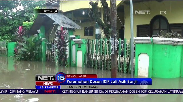 Empat Perumahan di Bekasi Terendam Banjir - NET16
