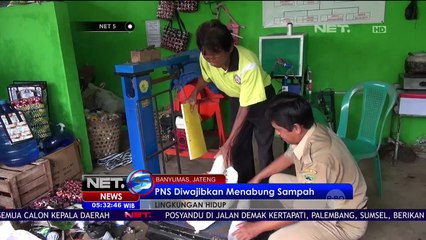PNS Banyumas Wajib Tabung Sampah - NET5