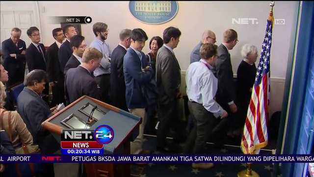 Sekretaris Media Gedung Putih Larang Media Liput Briefing Pagi - NET24