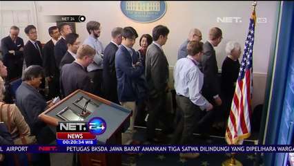 Sekretaris Media Gedung Putih Larang Media Liput Briefing Pagi - NET24