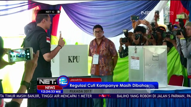 Ahok Diharuskan Cuti Untuk Mengikuti Kampanye di Putaran Kedua - NET12