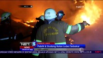 Berjuang Selama 6 Jam, Kebakaran Pabrik Rotan Berhasil Padam - NET5