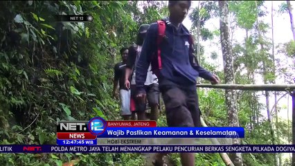 Tantang Diri dengan Cliff Jumping di Banyumas - NET12
