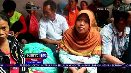 Suasana Tempat Pengungsian Korban Longsor Ponorogo - NET16