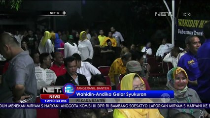 Terima Putusan, Embay Ajak Warga Bersatu Membangun Banten - NET12