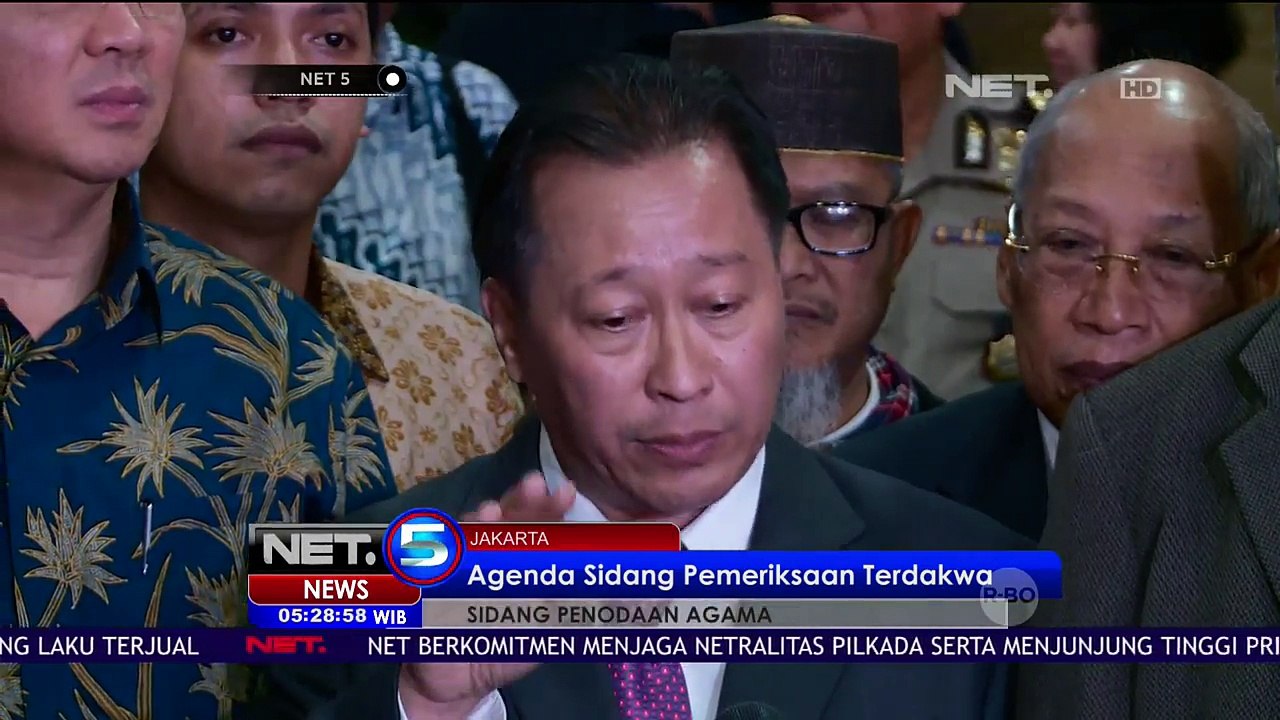 Tim Kuasa Hukum Jelaskan Motif Pidato Ahok yang Menyinggung Surat Al Maidah - NET5