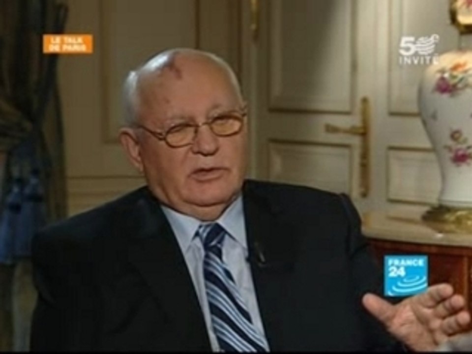 Gorbatchev est sur le "Talk de Paris"