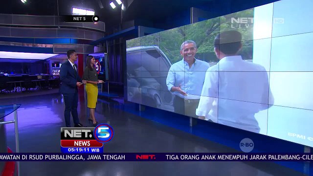 Presiden Jokowi dan Kaesang Unggah Momen Bersama Barack Obama di Media Sosial- NET 5