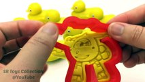 Play Doh Yellow Ducks Strawberry Mickey Mouse Elephant Minnie Mouse Molds Super Surprise Eggs & Toys