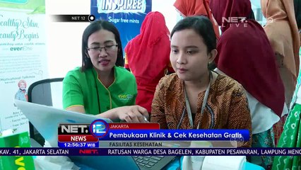 Pemeriksaan Kesehatan Gratis Di Pembukaan Klinik Medika Plaza - NET12