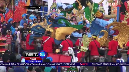 Peringati 1 Muharram, Ribuan Warga Arak Ogoh Ogoh Di Malang - NET10