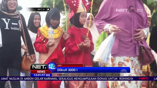 Ribuan Pelajar Madrasah Di Ambon Gelar Karnaval Memperingati Tahun Baru Islam - NET12