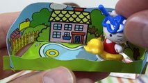 Хелло Китти Киндер Сюрприз игрушки распаковка HELLO KITTY Kinder Surprise toys for girls