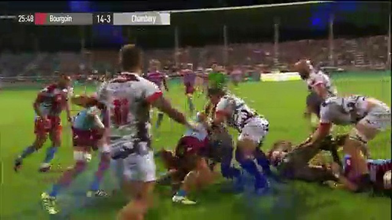 Rugby : Le résumé vidéo de Bourgoin-Chambéry