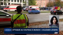 Attaque au couteau à Munich: l'auteur souffre de troubles psychiatriques
