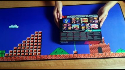 unboxing super nintendo clasic mini