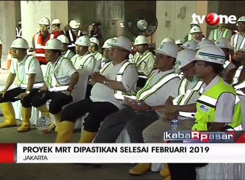 Biaya Membengkak, Penyelesaian Proyek MRT Molor dari Jadwal