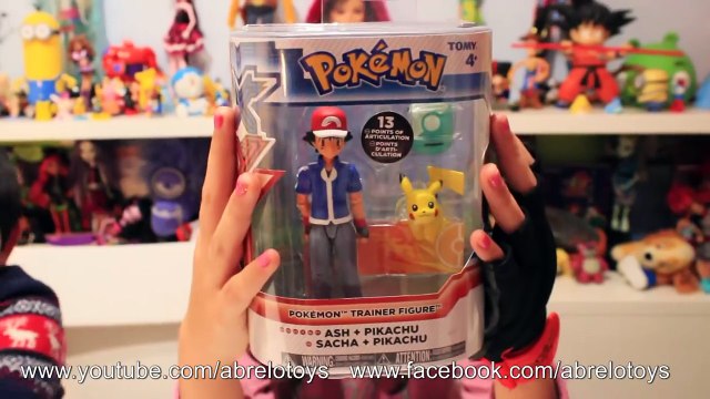 Toys Pokémon XY figuras Ash y Pikachu Trainer | Pokemon Juguetes