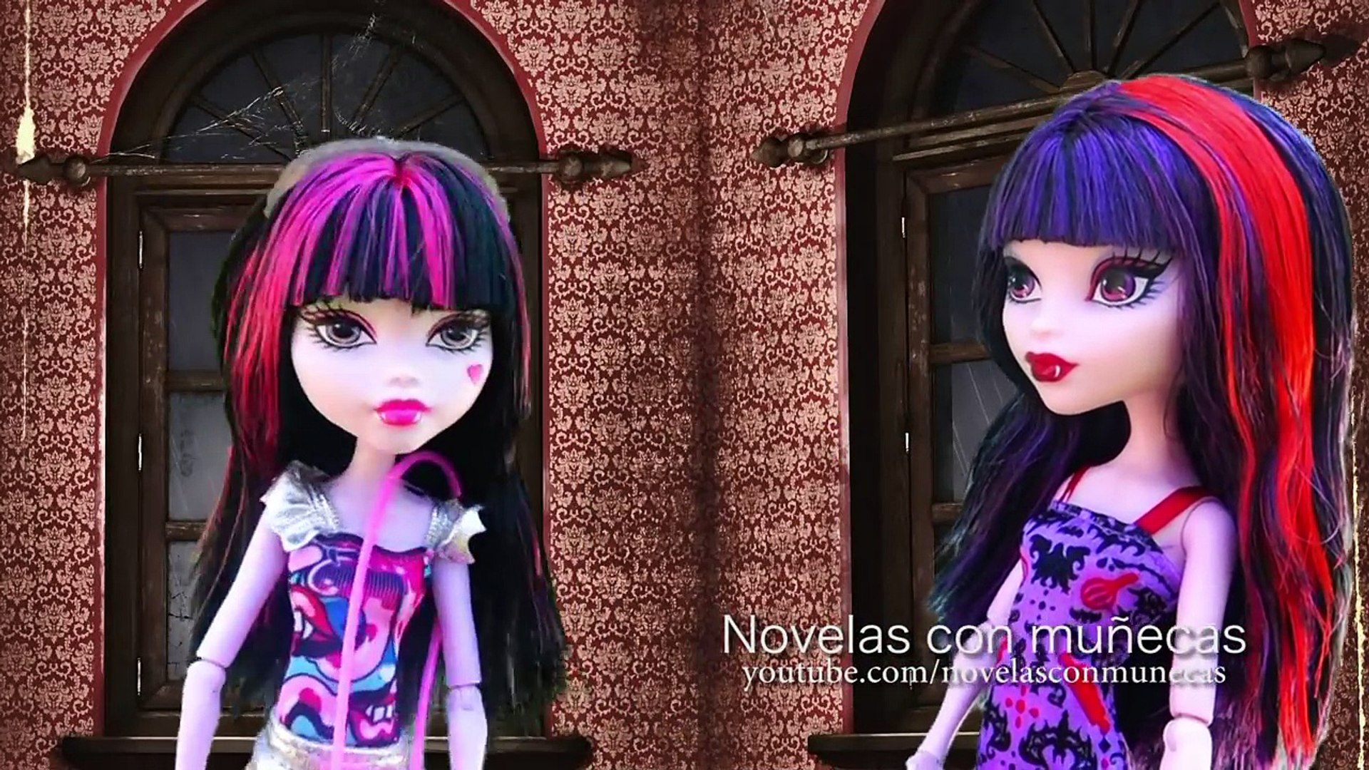 Dar derechos etc. Dónde Draculaura y la malvada hermana gemela Parte 2 - Monster High en español  con juguetes y muñecas - Vidéo Dailymotion