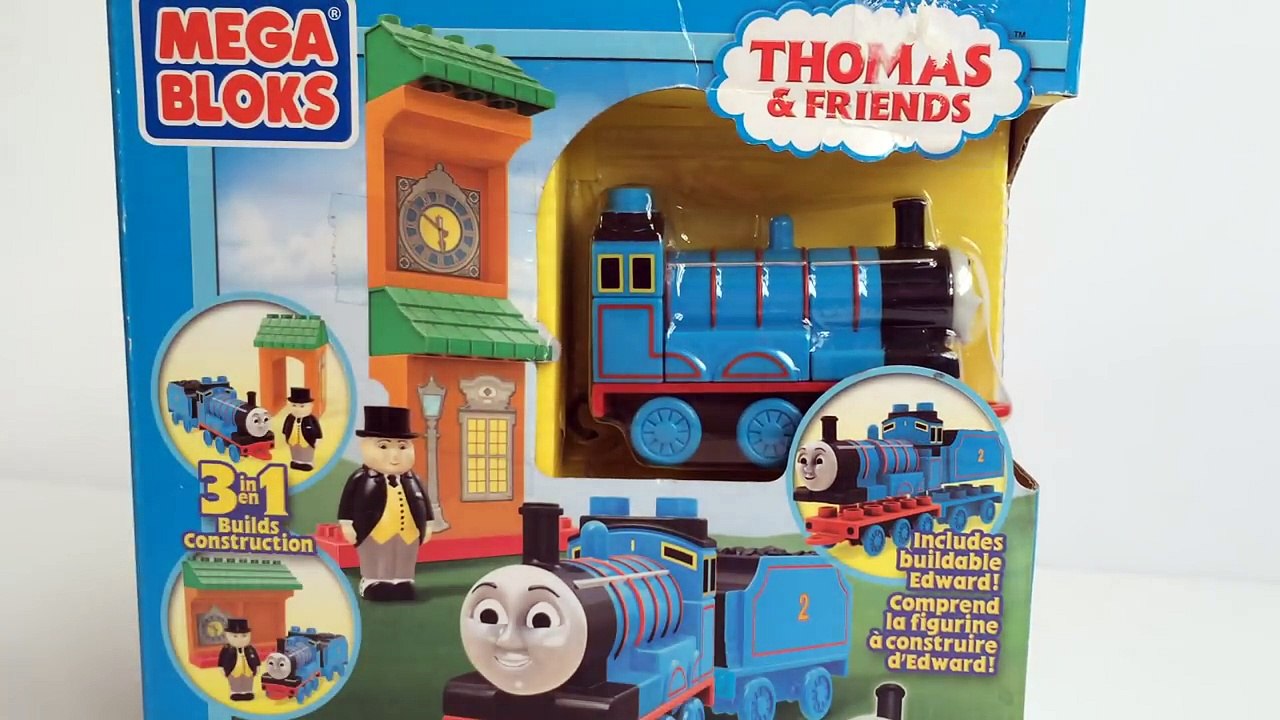 Thomas and Friends Mega Bloks Edward All Around Sir Topham Hatt - Unboxing Review