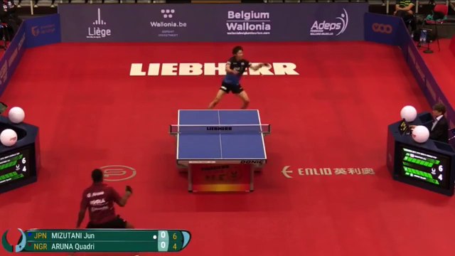 2017 Men's World Cup Highlights I Jun Mizutani vs Aruna Quadri (R16)