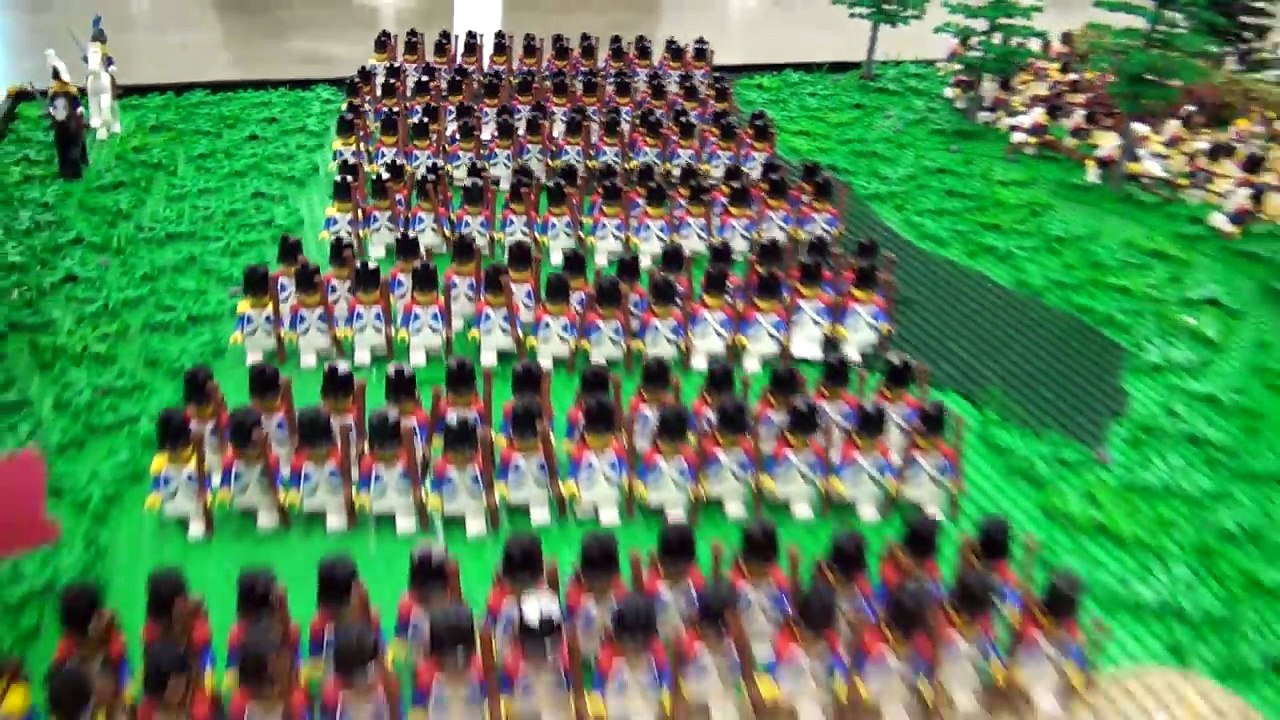 15-foot LEGO Battle of Waterloo – BrickFair Virginia new