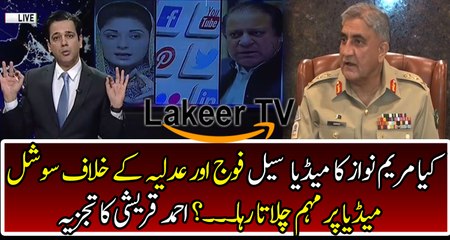 Ahmed Qureshi Showing The Fitlhy Face of Maryam's Media Cell