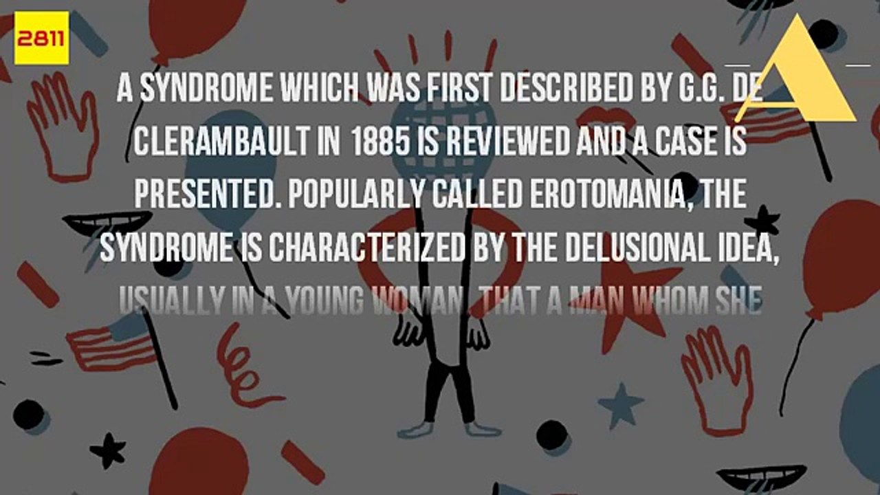 What Is De Clerambault Syndrome?