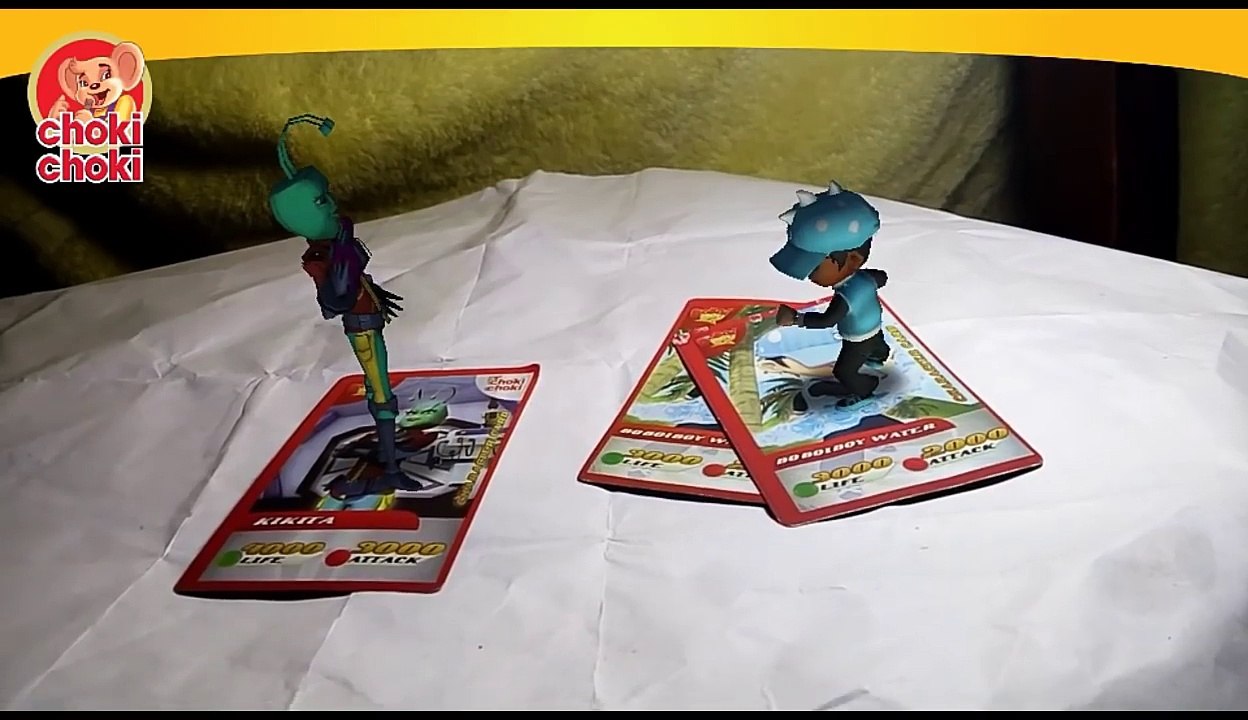 Unboxing Choki Choki AR Boboiboy #Gaganas_Attack