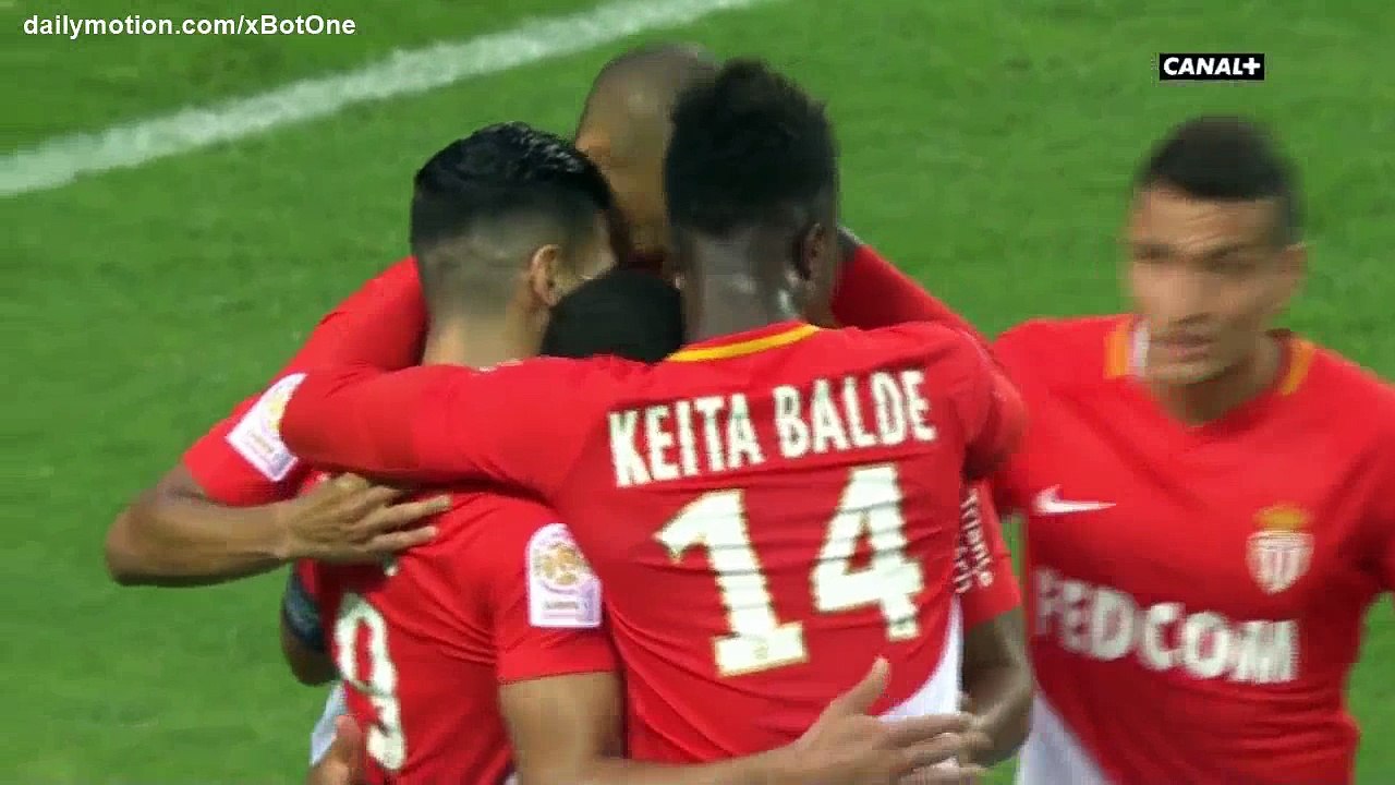 Radamel Falcao penalty Goal HD - AS Monaco 2 - 0 Caen - 21.10.2017 (Full Replay)