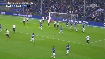 Gianmarco Ferrari Goal HD - Sampdoria 1 - 0 Crotone - 21.10.2017 (Full Replay)