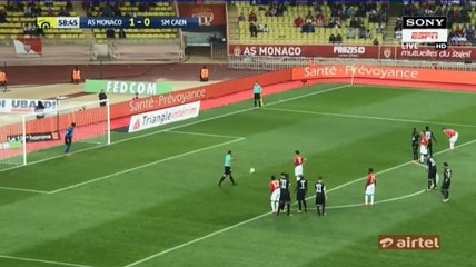 Falcao (Penalty) Goal HD - AS Monaco 2-0 Caen 21.10.2017