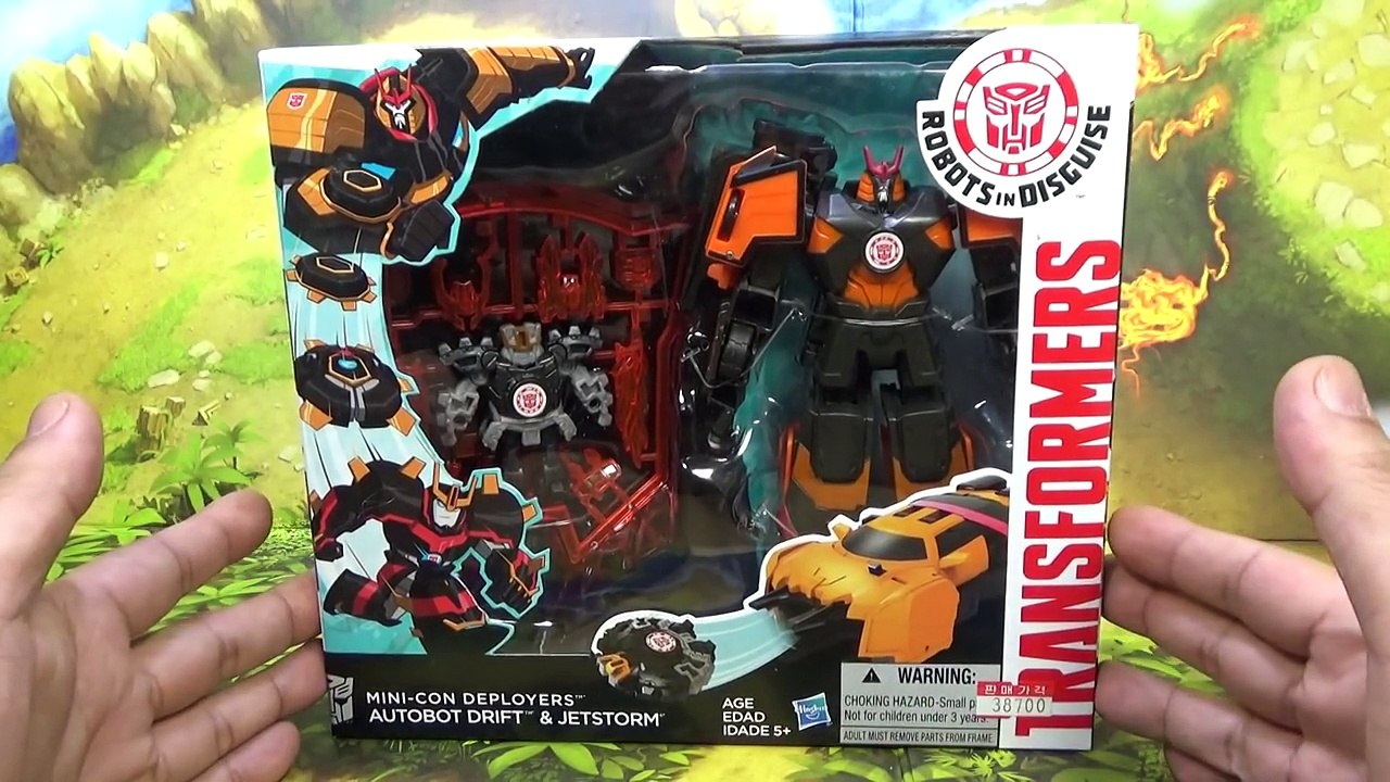 트랜스포머 플립 미니콘 런쳐 세트 드리프트 제트스톰 마이크론 변신 로봇 장난감 구입 리뷰 Transformers Robots in Disguise Mini-Con Deployers