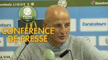 Conférence de presse Tours FC - FC Sochaux-Montbéliard (0-1) :  (TOURS) - Peter ZEIDLER (FCSM) - 2017/2018