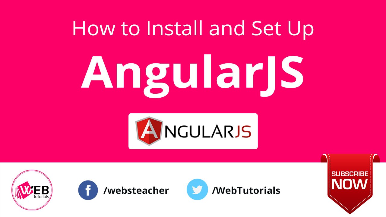 How to Install and Set Up AngularJS