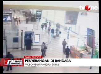 Rekaman Penyerangan di Bandara Orly Paris
