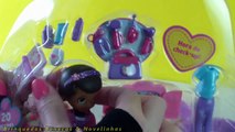 Doutora Brinquedos e Lambie Kit médico Disney toys McStuffins Doctor Kit Massinhas Play Doh