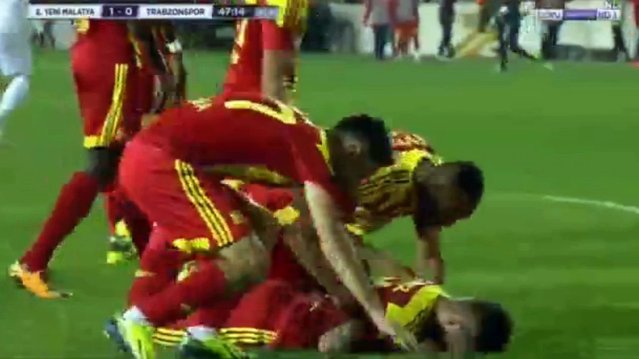 Yokuslu O. (Own goal) Goal HD - Yeni Malatyaspor	1-0	Trabzonspor 21.10.2017