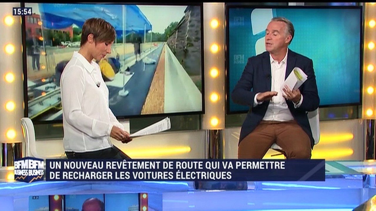 L'auto du futur: un nouveau revêtement de route permettant de recharger les voitures électriques - 21/10