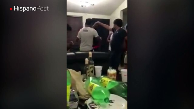 Pese a la falta de chicas estos chicos armaron una gran fiesta