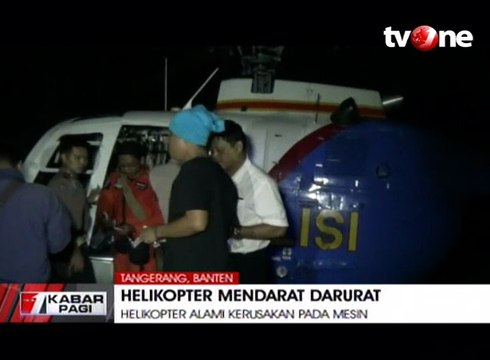 Helikopter Bell NBO-105 Mendarat Darurat di Perkebunan