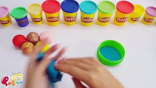 Play Dough Ice Cream Learn Colours How To Make Play Doh Ice Cream Maker Molds Fun