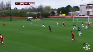 Liam Millar 2nd Goal - Liverpool u18s 5-2 WBA u18s - 21/10/17